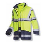 0401 Strahan Lined Hi-Vis Jacket