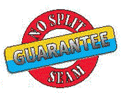 No split guarantee logo