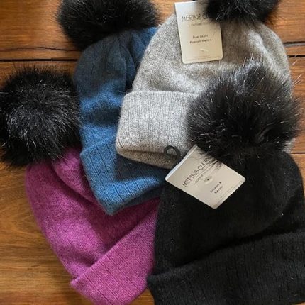 Kids Possum Pom Pom Beanie