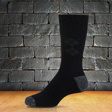 Men's Argyle Possum Socks