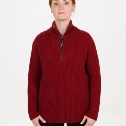 MS4063 - Premium 1/2 Zip Possum Top